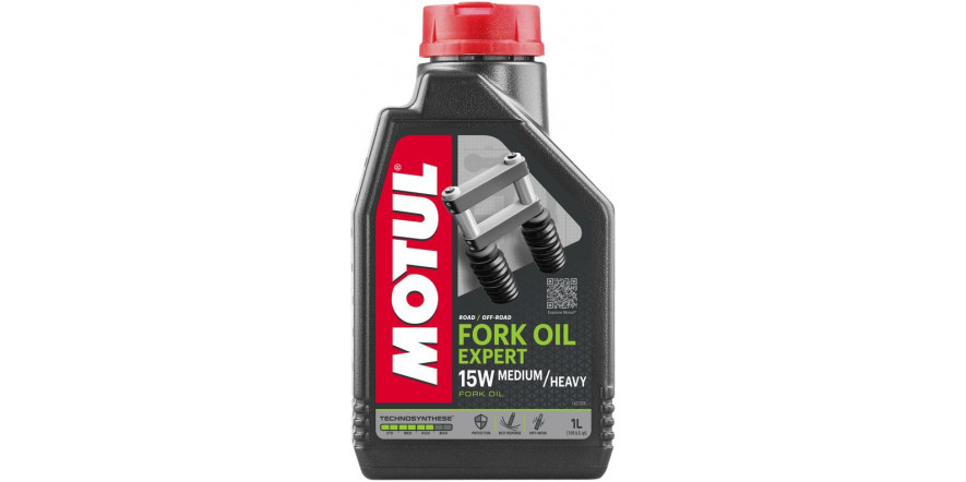 Вилочна олива Motul FORK OIL EXPERT MEDIUM/HEAVY SAE 15W (1L) 822101