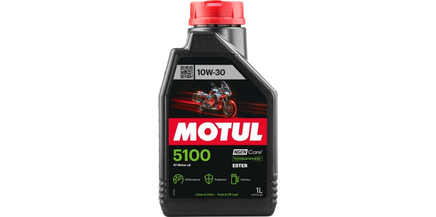 Мастило Motul 5100 4T SAE 10W30 (1L)/104062