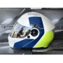 Мотошолом GEON 950 GLOSSY WHITE/BLUE/YELLOW S Мотошолом GEON 950 GLOSSY WHITE/BLUE/YELLOW S