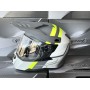 Мотошолом GEON 722 Dark Grey/White-Yellow Fluo L Мотошолом GEON 722 Dark Grey/White-Yellow Fluo L