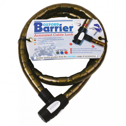 Захисний трос Oxford 1.4 v Barrier SMOKE OF145