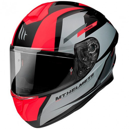 Мотошолом MT Targo Pro Sound Flou Red XL 00-00259984XL Мотошолом MT Targo Pro Sound Flou Red XL 00-00259984XL