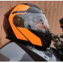 Мотошолом GEON 950 GLOSSY BLACK/ORANGE S UT-00051470