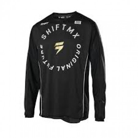 Мото джерсі SHIFT WHIT3 VEGA JERSEY LE [ BLACK / GOLD ] XL 26280-595