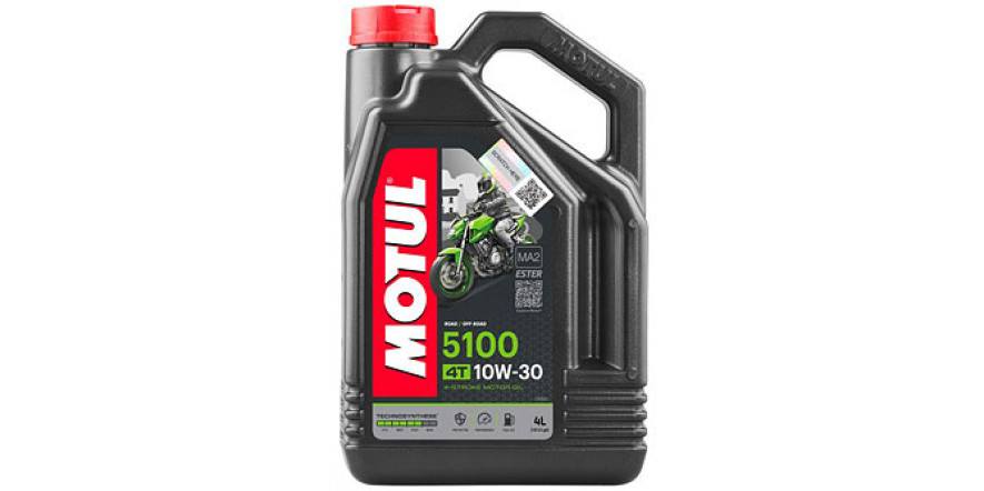 Мастило Motul 5100 4T SAE 10W30 (4L)/836641 Мастило Motul 5100 4T SAE 10W30 (4L)/836641