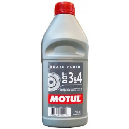 Гальмівна рідина Motul MOTUL DOT 3&4 (1L)/807901 Гальмівна рідина Motul MOTUL DOT 3&4 (1L)/807901