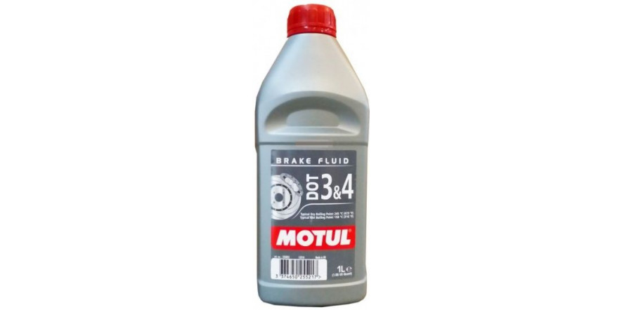 Гальмівна рідина Motul MOTUL DOT 3&4 (1L)/807901 Гальмівна рідина Motul MOTUL DOT 3&4 (1L)/807901