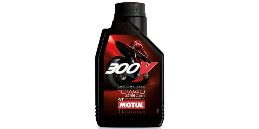 Мастило Motul 300V 4T FACTORY LINE SAE ROAD RACING 10W40 (1L)/836111