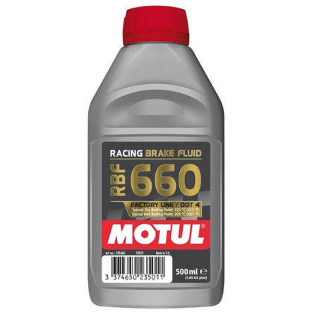 Гальмівна рідина Motul RBF 660 FACTORY LINE (0,5L)/847205 Гальмівна рідина Motul RBF 660 FACTORY LINE (0,5L)/847205
