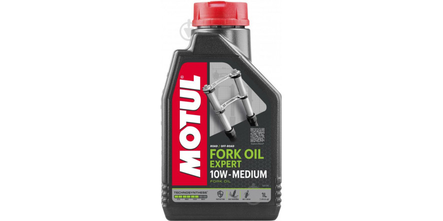 Вилочна олива Motul FORK OIL EXPERT MEDIUM SAE 10W (1L) 822201