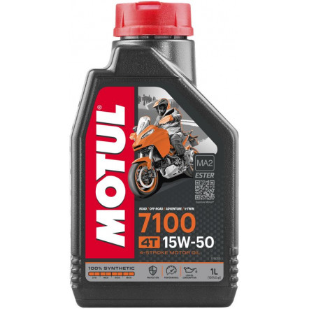 Мастило MOTUL 7100 4T SAE 15W50 (1L)/845211