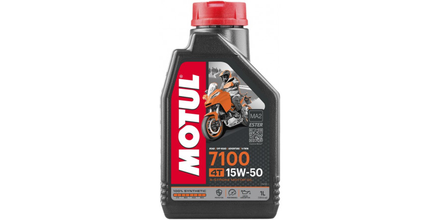 Мастило MOTUL 7100 4T SAE 15W50 (1L)/845211 Мастило MOTUL 7100 4T SAE 15W50 (1L)/845211