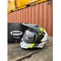 Мотошолом GEON 722 Dark Grey/White-Yellow Fluo M				