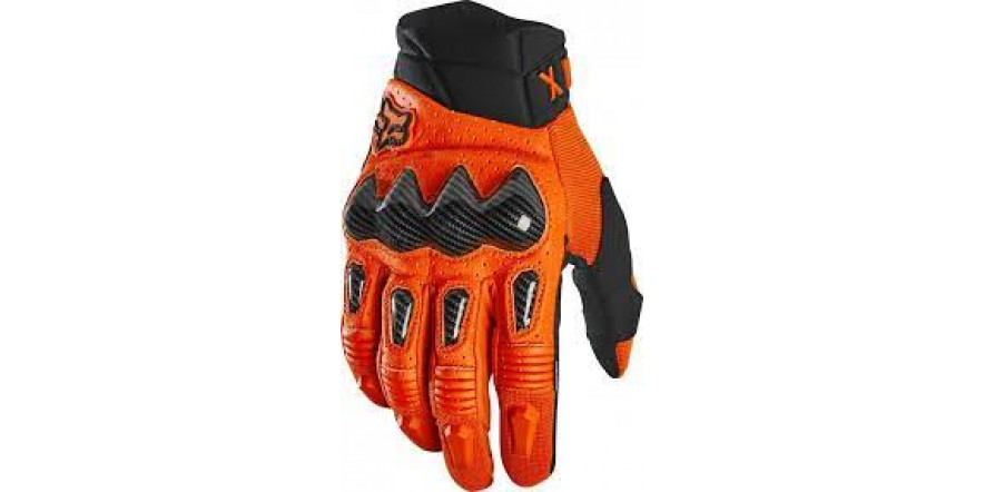 МОТОПЕРЧАТКИ FOX BOMBER GLOVE FLO ORANGE L 27782-824 МОТОПЕРЧАТКИ FOX BOMBER GLOVE FLO ORANGE L 27782-824