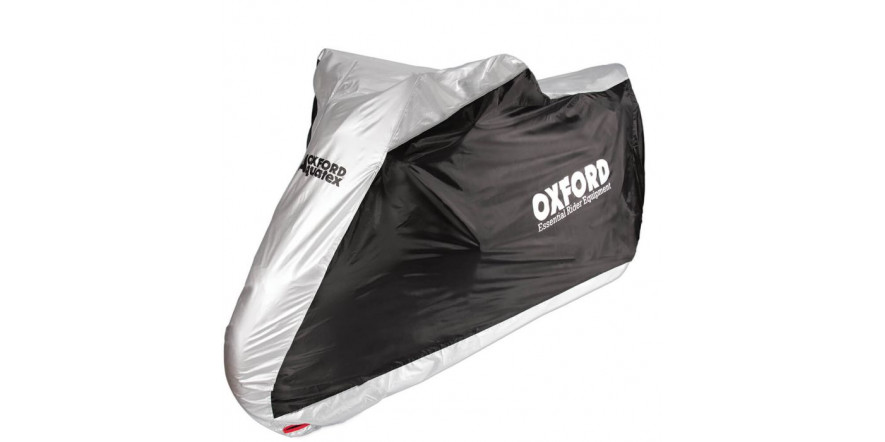 Моточохол Oxford Aquatex Black/Silver M CV202