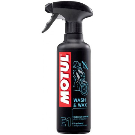 Засіб для миття MOTUL E1 Wash&Wax (400ml) 818916 Засіб для миття MOTUL E1 Wash&Wax (400ml) 818916