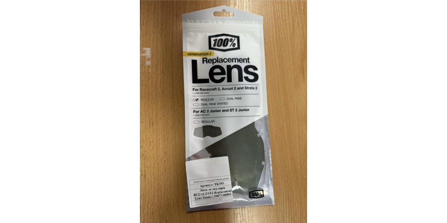 Лінза до окулярів MX RACECRAFT 2 /ACCURI 2 /STRATA 2 Replacement Lens Smoke Anti-Fog