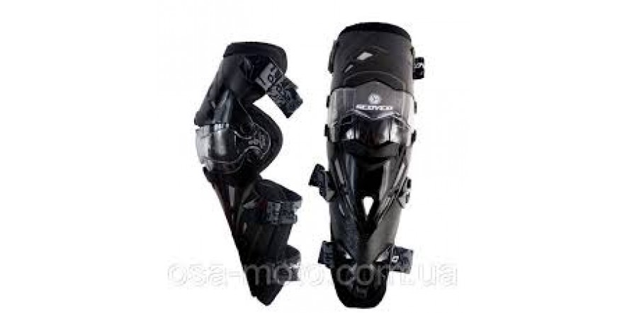 Мотонаколінники Scoyco K12 Black