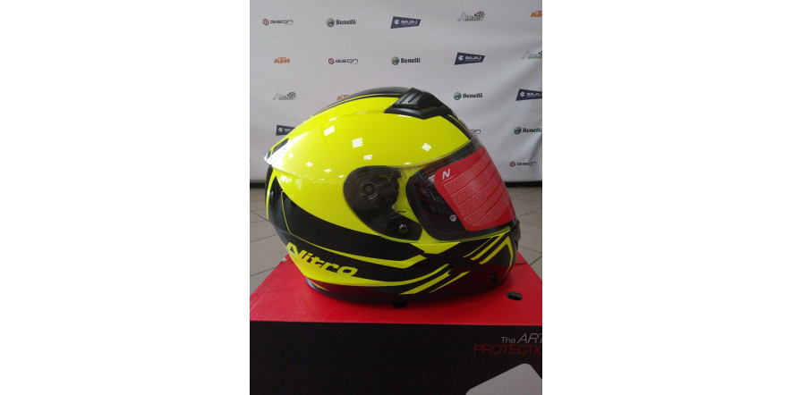 Мотошолом NITRO N2400 Yellow/Black (XL) N2400-YB-XL Мотошолом NITRO N2400 Yellow/Black (XL) N2400-YB-XL