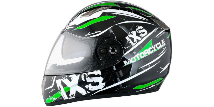 Мотошолом IXS 1000 Strike (Black White Green) XL Уцінка X14046-317-XL Мотошолом IXS 1000 Strike (Black White Green) XL Уцінка X14046-317-XL