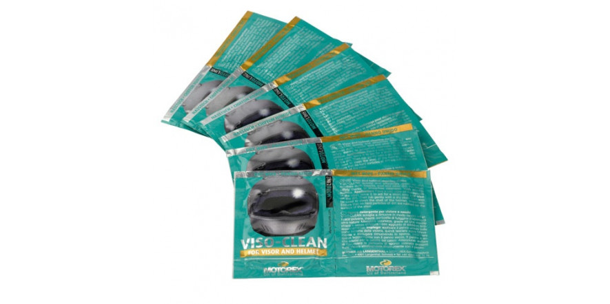 Серветки, що очищають для візора Motorex Viso-Clean (6 шт.) 246773 Серветки, що очищають для візора Motorex Viso-Clean (6 шт.) 246773